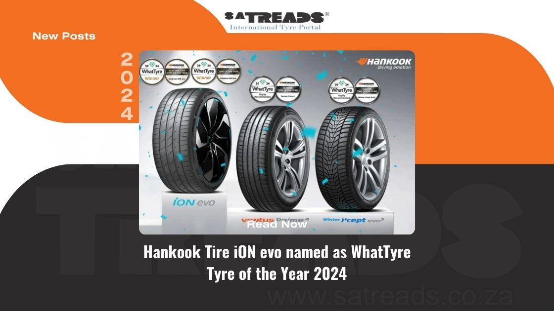 Hankook Tire iON evo named as WhatTyre Tyre of the Year 2024